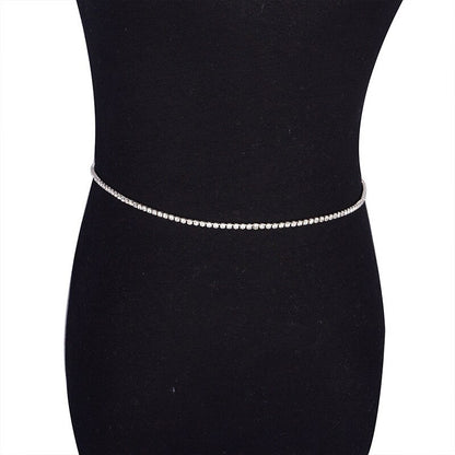 Boho Body Chain Jewelry Beach Waist Belly Bikini Chain for Women and Girls